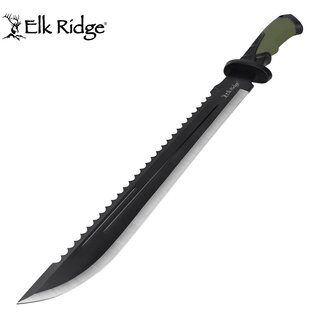 Elk Ridge Knife ERfix123gn Machete Olive Green 600mm
