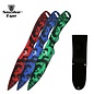 Perfect Point Knives K-SE-TK2-2 Perfect Point Black Silver Throwing Knives