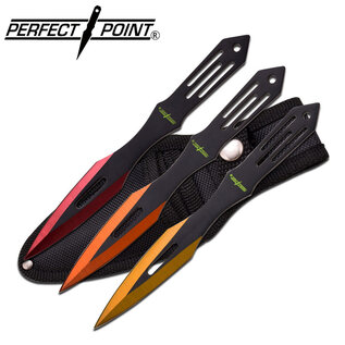 Perfect Point Knives PP-598-3ROY Perfect Point Red/Orange/Yellow Throwers