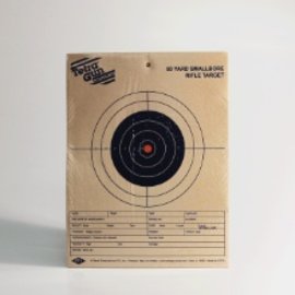 Tetra TGT-Gun-Tetra 50 Yd Small Bore Rifle Target (Box 12)
