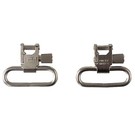 Uncle Mikes Sling - Gun QD Nickel Super Swivel 1" Loop Tri-Lock Set 1093-2