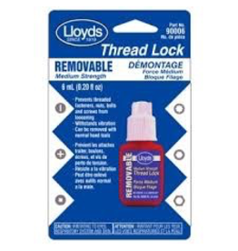 LLOYDS THREAD LOCK REMOVABLE - BLUE