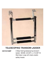 VICTORY TELESCOPIC LADDER 3 STEP STAINLESS