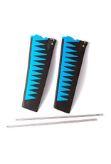 HOBIE® HOBIE GLIDE TECHNOLOGY SQUARE TIP TURBO FIN KIT V2 (BLUE)