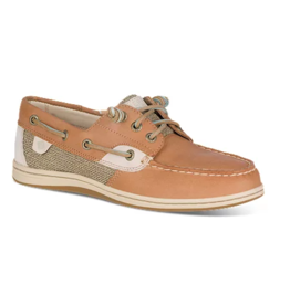 SPERRY SPERRY SONGFISH LINEN/OAT BOAT SHOE (WOMEN'S)