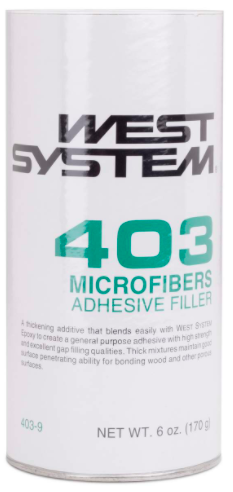 WEST SYSTEM WEST SYSTEM 403 MICROFIBRE FILLER 6OZ