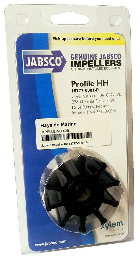 JABSCO JABSCO NEOPRENE PROFILE HH ENGINE COOLING IMPELLER