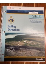 CANADIAN HYDROGRAPHIC SERVICE SAILING DIRECTIONS ATL109 (1ST ED)