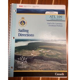 CANADIAN HYDROGRAPHIC SERVICE SAILING DIRECTIONS ATL109 (1ST ED)