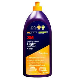 3M 3M GELCOAT LIGHT CUTTING POLISH + WAX (FOR MINOR DEFECTS) 473ML