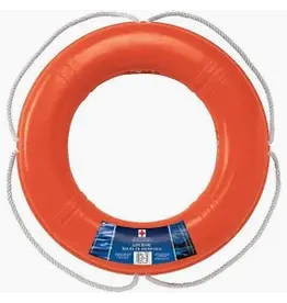 DOCK EDGE LIFE RING ORANGE 24"
