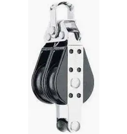 HARKEN 38MM HARKEN DOUBLE BIG BULLET BLOCK WITH BECKET H128