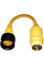 MARINCO MARINCO PIGTAIL ADAPTOR 30A FEMALE / 50A MALE 110-A