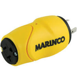 MARINCO MARINCO EEL STRAIGHT ADAPTOR 20A MALE / 15A FEMALE S20-15