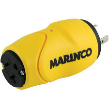 MARINCO MARINCO EEL STRAIGHT ADAPTOR 20A MALE / 15A FEMALE S20-15