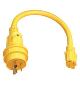 MARINCO MARINCO EEL PIGTAIL ADAPTOR 30A MALE / 15A FEMALE P30-15