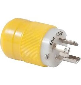 MARINCO MARINCO MALE CORD CONNECTOR LOCKING PLUG 15A 125V 4721CR