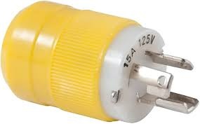 MARINCO MARINCO MALE CORD CONNECTOR LOCKING PLUG 15A 125V 4721CR