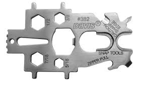DAVIS DAVIS SNAP TOOL MULTI-KEY (STAINLESS)