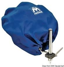 MAGMA MAGMA KETTLE BBQ COVER ROYAL BLUE