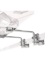 MAGMA MAGMA HEAVY DUTY DUAL EXTENDED BBQ MOUNT 2.25" SQUARE/FLAT RAILS FOR RECT BBQS T10-640