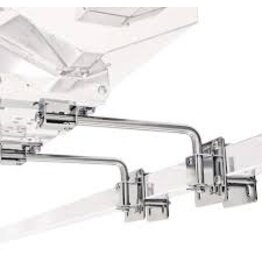 MAGMA MAGMA HEAVY DUTY DUAL EXTENDED BBQ MOUNT 2.25" SQUARE/FLAT RAILS FOR RECT BBQS