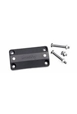 SCOTTY SCOTTY UNIVERSAL RAIL MOUNT ADAPTER W/ HARDWARE (BLACK)