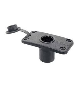 SCOTTY SCOTTY FLUSH DECK MOUNT W/ SPLASH COVER