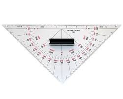 WEEMS' & PLATH WEEMS & PLATH PROTRACTOR TRIANGLE W/ HANDLE