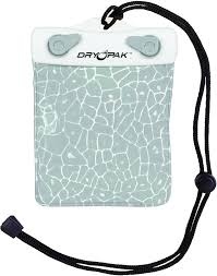 KWIKTEK KWIKTEK DRYPAK FLOATING ALLIGATOR WALLET 4" X 4"  WHITE # DP44