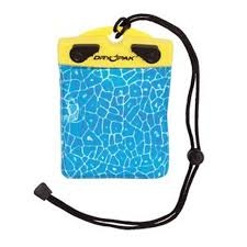 KWIKTEK KWIKTEK DRYPAK FLOATING ALLIGATOR WALLET 4" X 4"  YELLOW # DP44