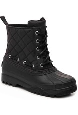 SPERRY GOSLING QUILTED WATERPROOF BOOT BLACK ( WOMAN'S) SIZE 8