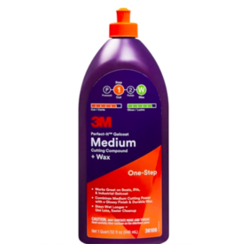 3M 3M PERFECT-IT GELCOAT MEDIUM  CUTTING COMPOUND + WAX (FOR MAJOR BLEMISHES) 473ML