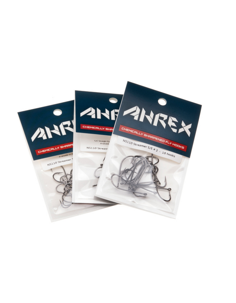 Ahrex Hooks Ahrex - Streamer Straight Eye S/E NS110