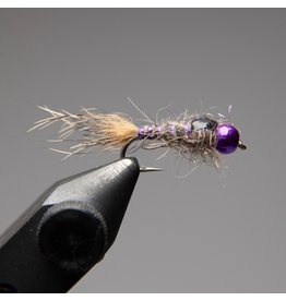 Montana Fly Co. BH Lucent Hare's Ear Nymph - Purple
