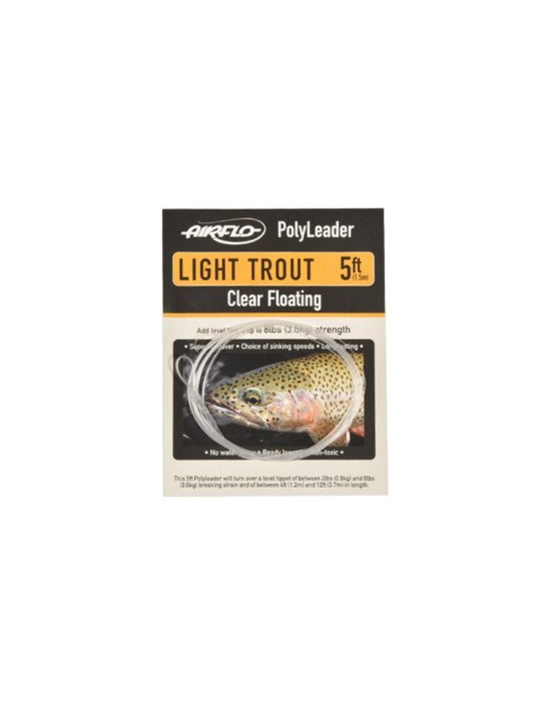 Airflo Airflo Polyleaders Light Trout - Drift Outfitters & Fly Shop Online  Store