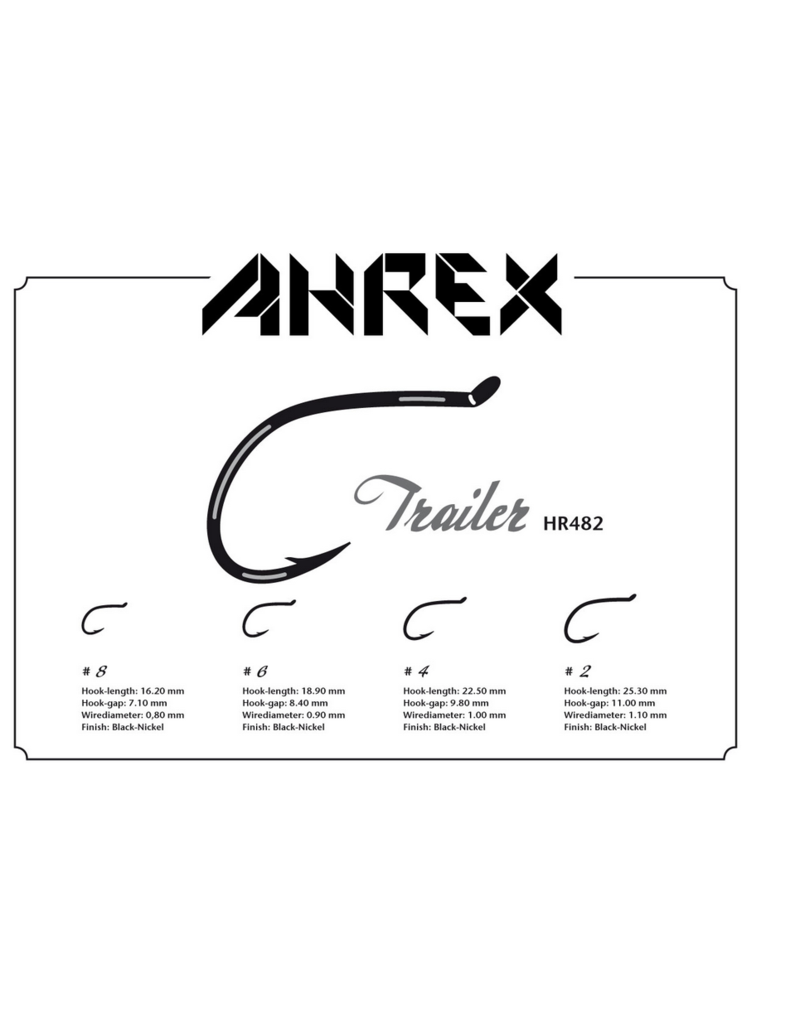 Ahrex Hooks Ahrex - Trailer Hook ( Barbed) HR482