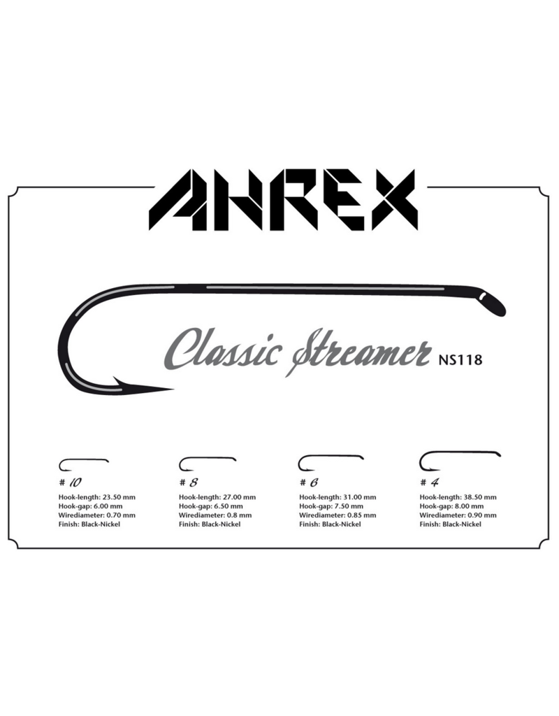 Ahrex - Classic Streamer D/E NS118 - Drift Outfitters & Fly Shop