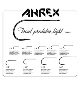 Ahrex Hooks Ahrex - Trout Predator Light TP605