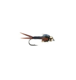 Montana Fly Co. BH Epoxyback Copper Nymph - Black