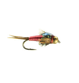 Montana Fly Co. BH Epoxyback Copper Nymph - Red