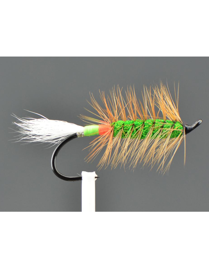 Shadow Flies Green Machine - White Tail - Salmon Hook
