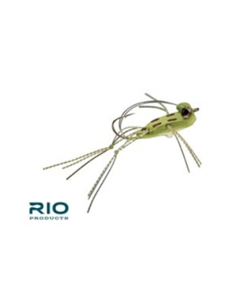 RIO Foam Slice Frog 2/0 - Multiple Colours Available