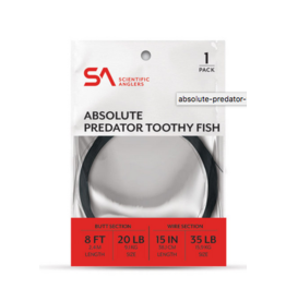 Scientific Anglers Scientific Anglers - Absolute Predator Toothy Fish Titanium Leader 55lb