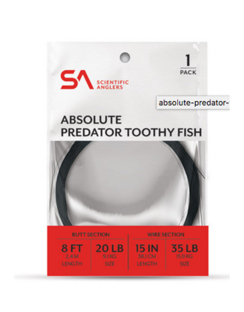 Scientific Anglers - Absolute Predator Toothy Fish Titanium Leader 55lb