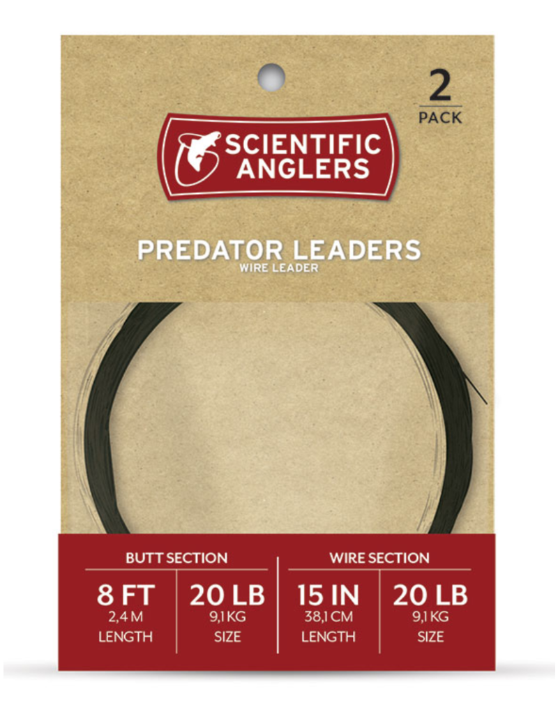 Scientific Anglers Scientific Anglers - Absolute Predator 7.5' Wire Leaders - 2 Pack