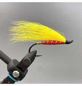 Gaspe Fly Co Black Salmon Red Eagle 2/0