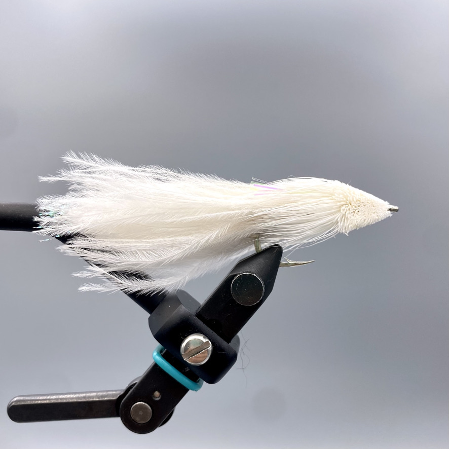 Tom's Tantrum Tarpon Fly 1/0 White - Drift Outfitters & Fly Shop