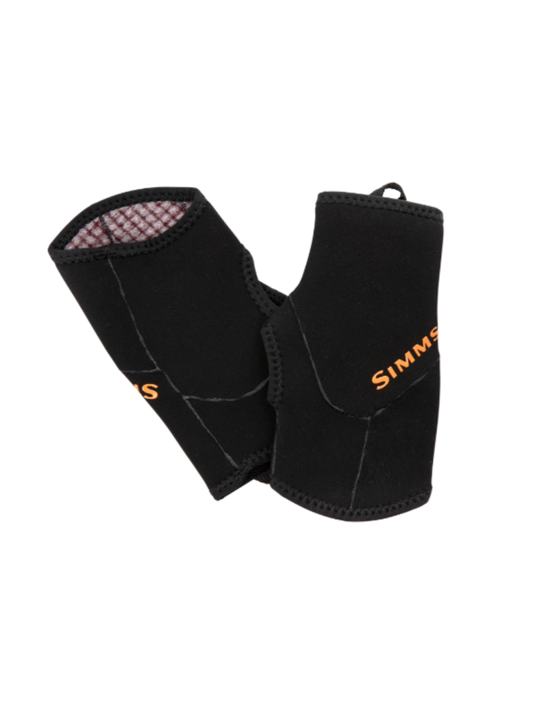 Simms 50% OFF - Simms Kispiox No Finger Glove Black - CLEARANCE