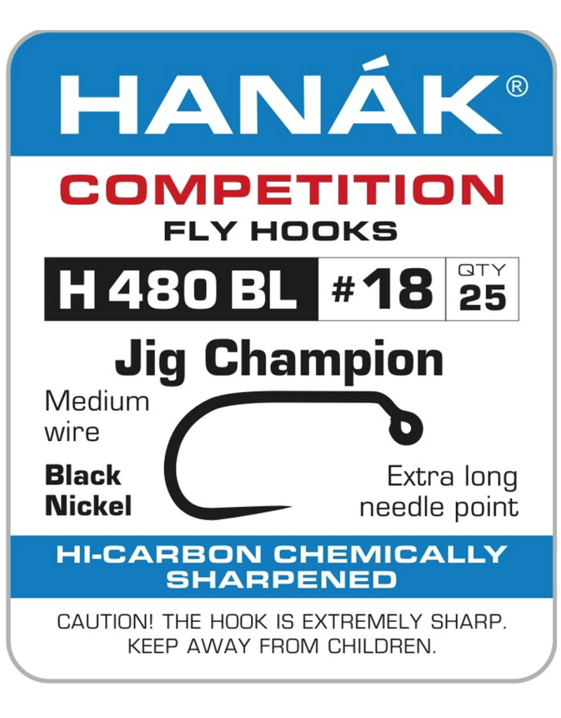 Hanak Competition Hooks Hanak 480BL Jig Champion Hook